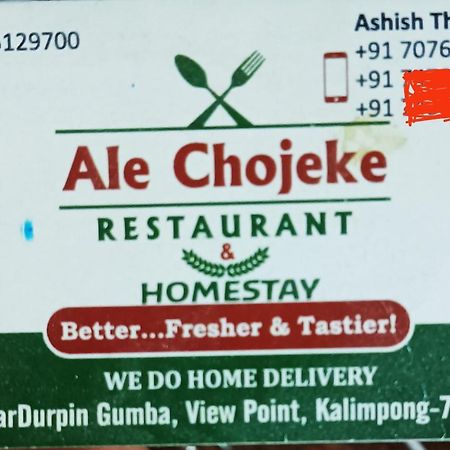 Ferienwohnung Ale Chojeke Kalimpong Exterior foto